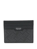 Ferragamo Monogram Leather Card Case