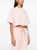 Adidas par Stella Mc Cartney Logo Cotton T-shirt