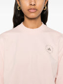 Adidas par Stella Mc Cartney Logo Cotton T-shirt