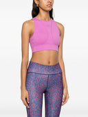 Adidas By Stella Mc Cartney Logo Cropped Top