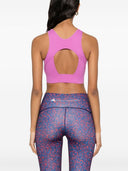 Adidas By Stella Mc Cartney Logo Cropped Top
