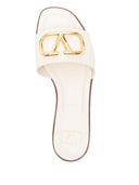 Valentino Garavani V Logo Signature Leather Sandals