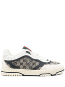 Gucci Re Web Leather Sneakers