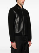 Gucci Leather Bomber Jacket