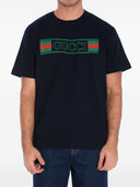Gucci Web Detail Cotton Tirt