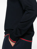 Gucci Web Detail Wool Sweater