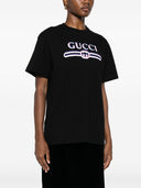 Gucci Logo Cotton T Shirt