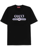 Gucci Logo Cotton T Shirt