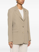 Chaqueta de pecho individual de oro
