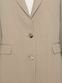 Chaqueta de pecho individual de oro