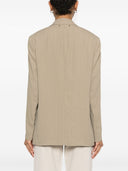 Chaqueta de pecho individual de oro