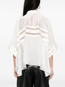 Camicetta di raso sacai