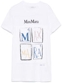 Max Mara P Rinted Cotton T Shirt