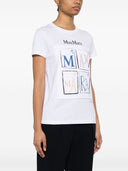 Max Mara P Rinted Cotton T Shirt