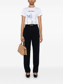 Max Mara P Rinted Cotton T Shirt