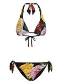 Dolce & Gabbana gedrukte bikini -set