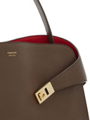 Bolso de bolso de cuero mediano Ferragamo
