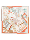 Fendi Printed Silk Foulard