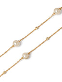 Valentino Garavani Vlogo Necklace With Pearls And Swarowski Crystals