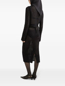 Dolce & Gabbana Wol Midi Skirt