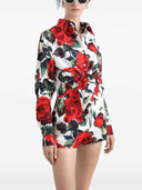 Dolce & Gabbana Printed Cotton Shorts