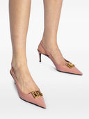 Dolce & Gabbana Dg Logo Leather Pumps