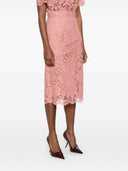 Dolce & Gabbana Lace Midi Skirt