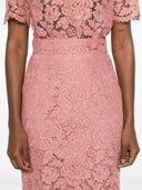 Dolce & Gabbana Lace Midi Skirt