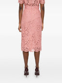 Dolce & Gabbana Lace Midi Skirt