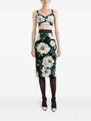 Dolce & Gabbana Printed Cropped Top
