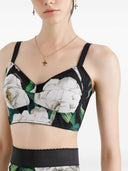 Dolce & Gabbana Printed Cropped Top