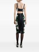 Dolce & Gabbana Printed Cropped Top