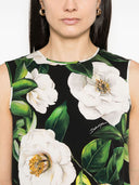 Dolce & Gabbana Printed Silk Top