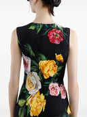 Vestido de seda estampado de Dolce & Gabbana