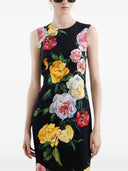 Vestido de seda estampado de Dolce & Gabbana