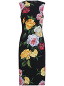 Vestido de seda estampado de Dolce & Gabbana