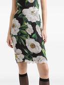 Dolce & Gabbana Printed Silk Dress
