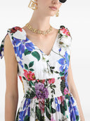 Dolce & Gabbana Printed Cotton Dress