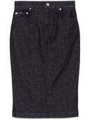 Dolce & Gabbana Denim Midi Skirt
