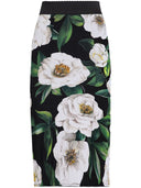 Dolce & Gabbana Printed Midi Skirt