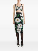 Dolce & Gabbana Printed Midi Skirt