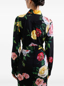 Camisa de seda estampada de Dolce & Gabbana