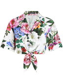 Dolce & Gabbana Printed Cotton Shirt