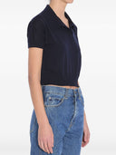 Khaite Morgane Wool Polo Shirt