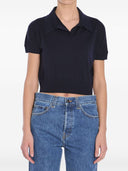 Khaite Morgane Wool Polo Shirt