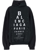 Balenciaga Optical Cotton Hoodie