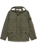 Stone Island Logo Cotton Field Jacket