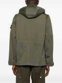 Stone Island Logo Cotton Field Jacket