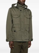 Stone Island Logo Cotton Field Jacket