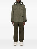 Stone Island Logo Cotton Field Jacket